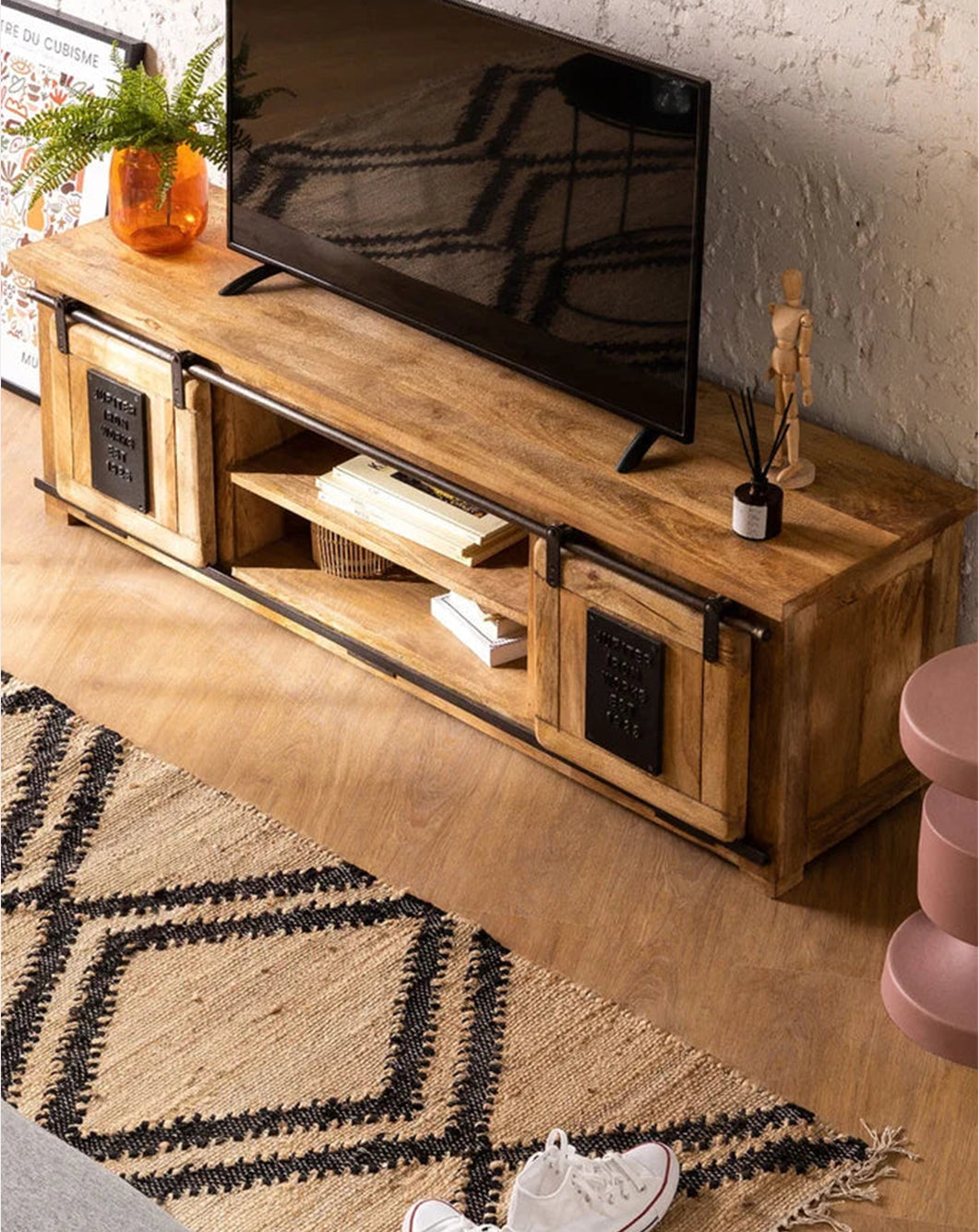 Wooden T.V Unit 5