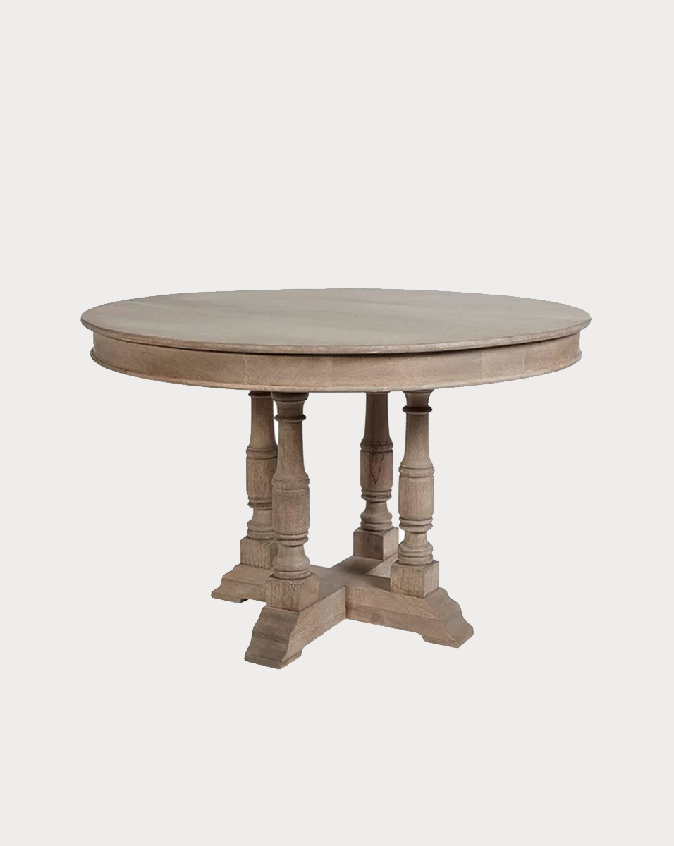 Maine French Round Dining Table