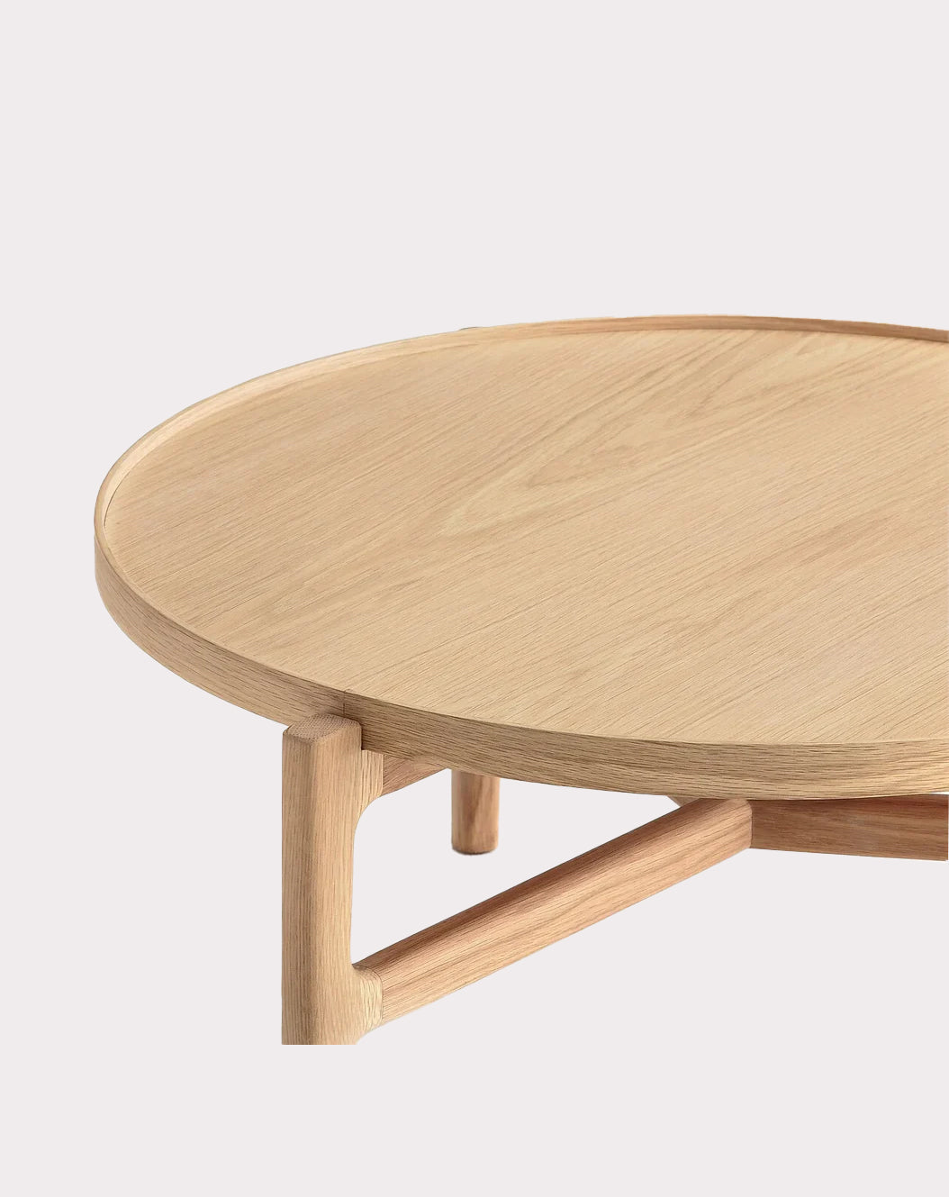 Round coffee table set of 2 tables
