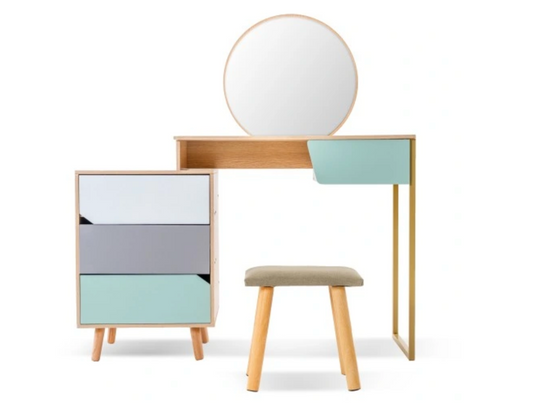Corciano dressing table multicolored matt