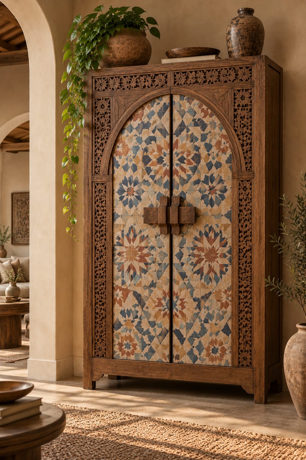 Moroccan Heritage Cabinet