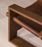 RUSTICA | The Oak &amp; Leather Lounge Chair