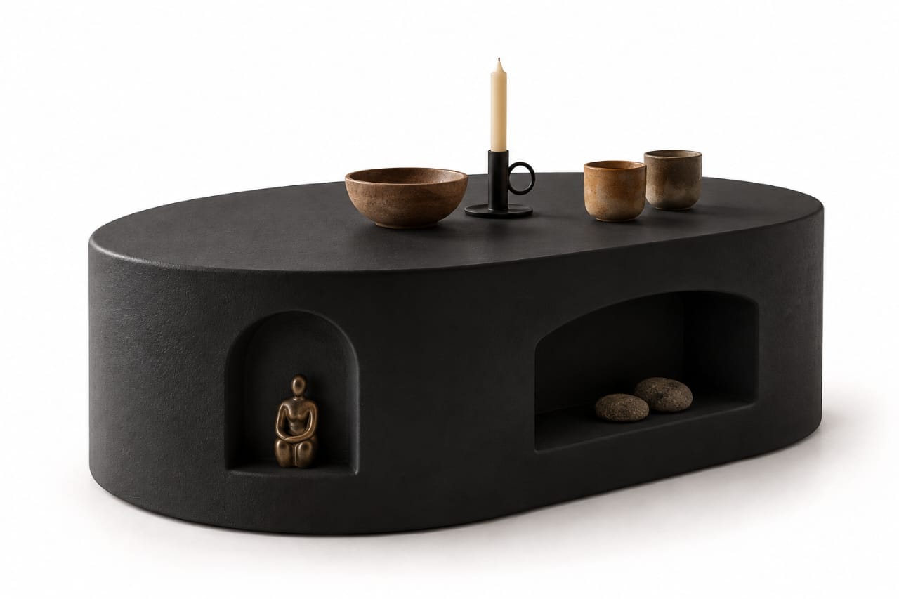 The Sculptural Niche Coffee Table