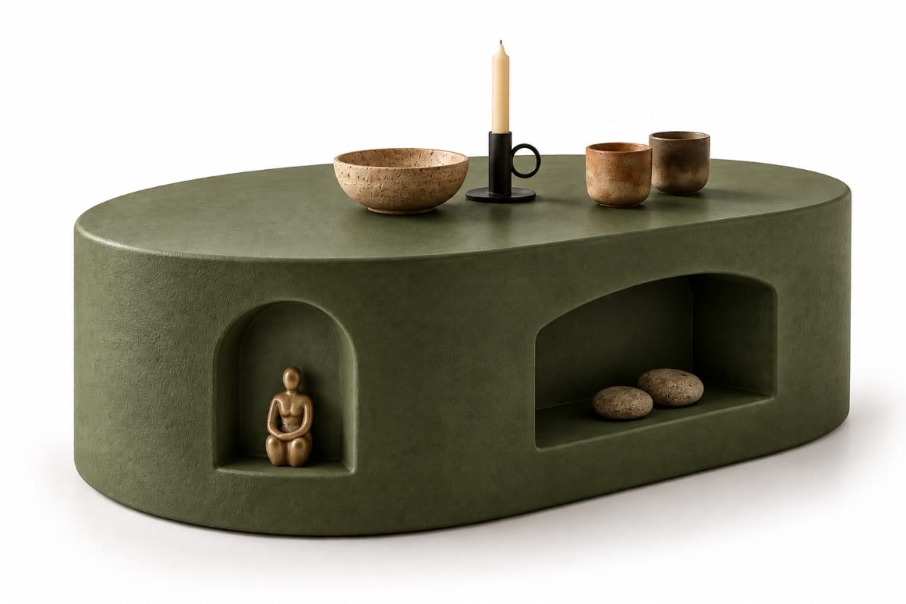 The Sculptural Niche Coffee Table
