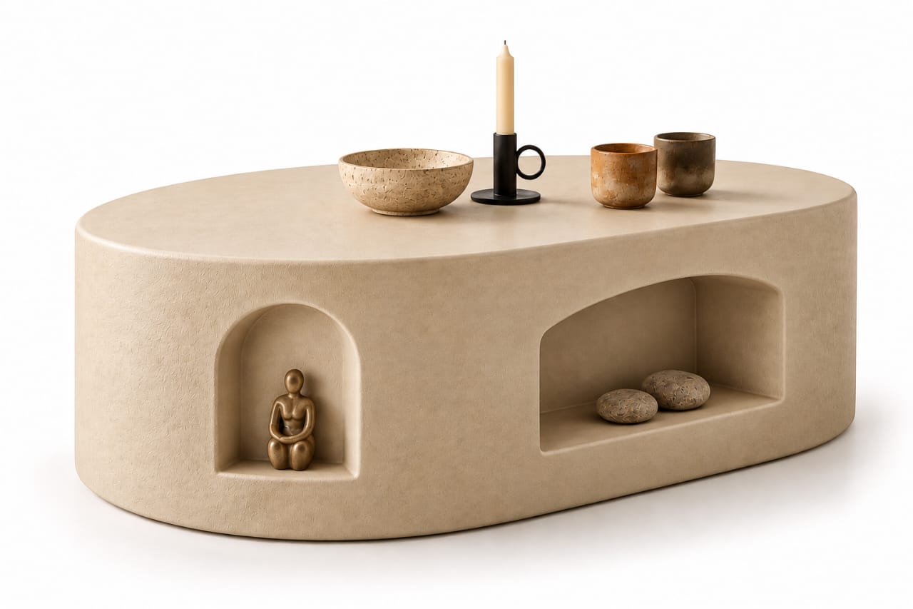 The Sculptural Niche Coffee Table