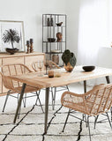 Wicker Dining Table