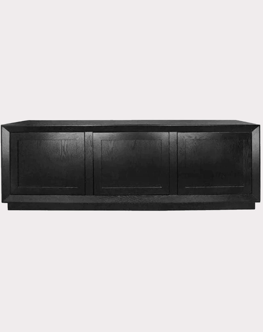 Brighton 3-Door Black Buffet