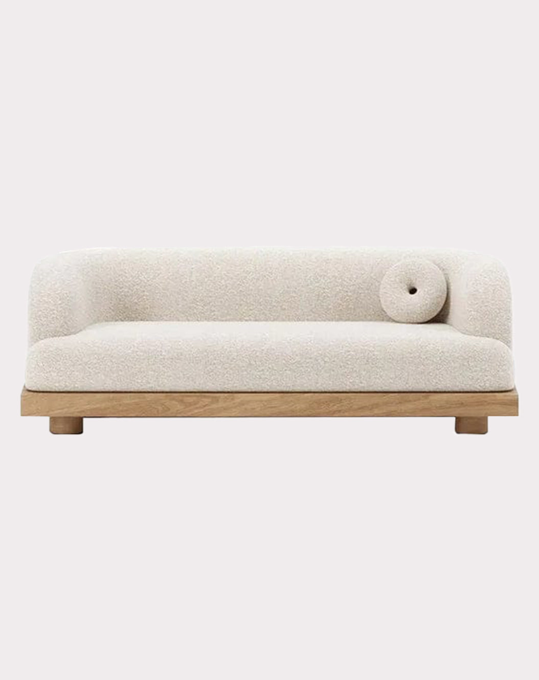 Stoneage line curved sofa