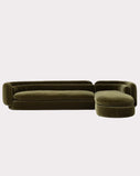 Group sectional sofa system - 4 seat