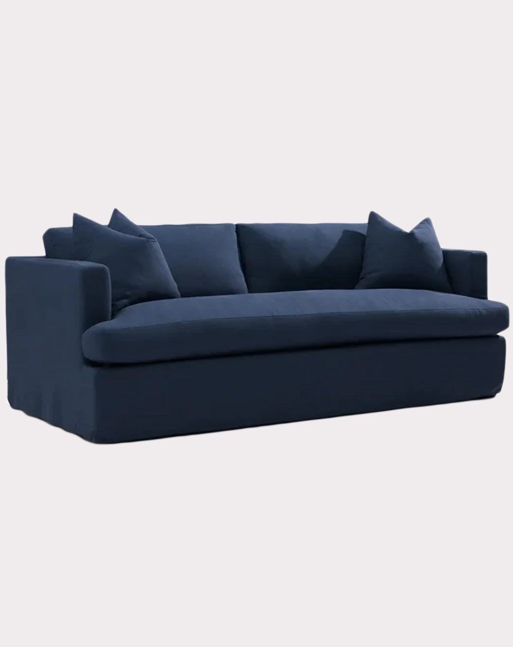 Burleigh 3 Seater Slip Navy Cover Sofa