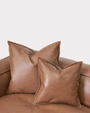 Morgan 4 Seater Sofa - Caramel Brown