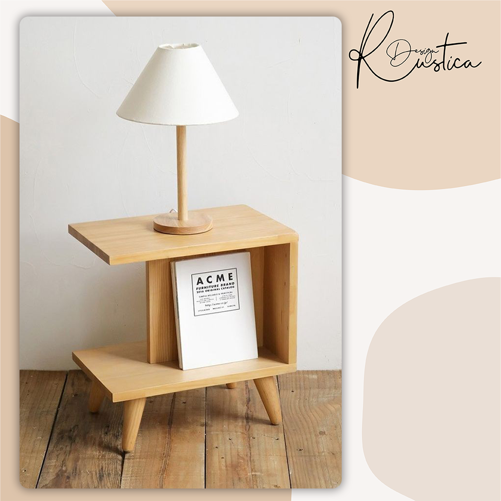 Side Table rustic.design by Yasmin Design Company